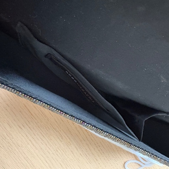 BCBG Max Azria Gold beaded clutch - Picture 4 of 7